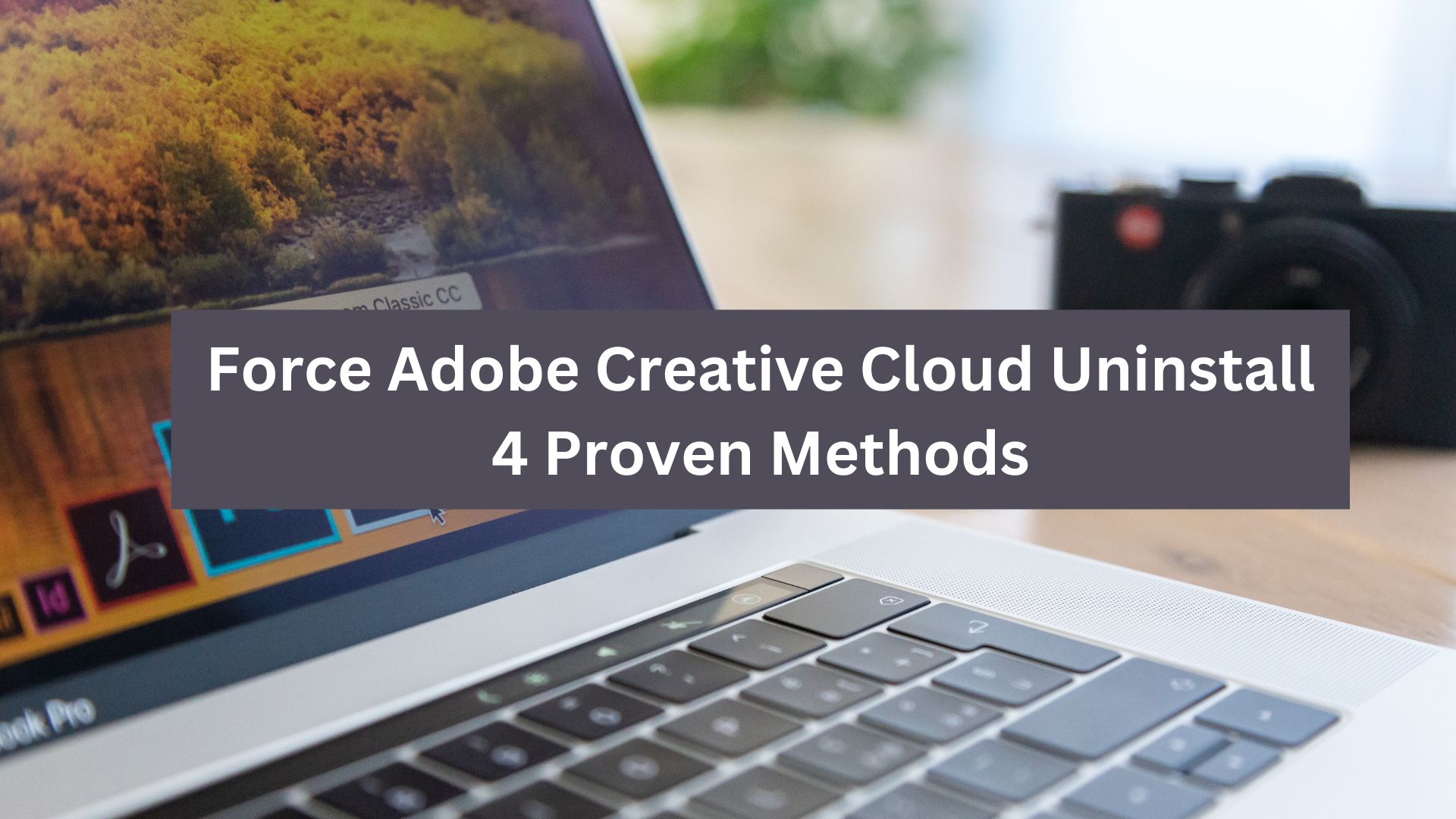 force adobe creative cloud uninstall