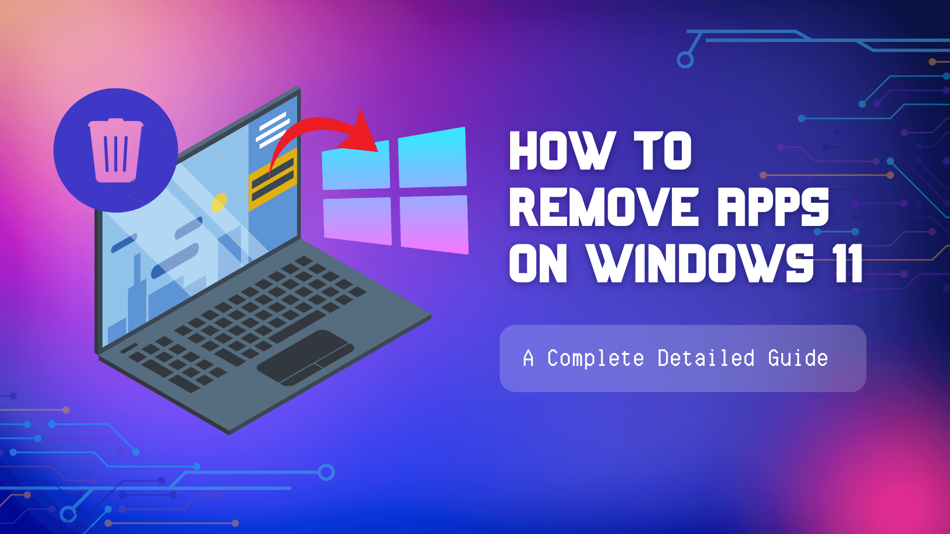 remove apps on windows 11